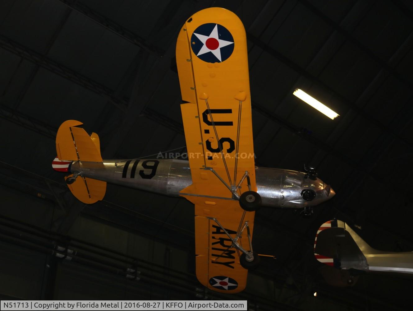 N51713, 1942 Ryan PT-22C Recruit (ST3KR) C/N 1750, USAF Museum 2016