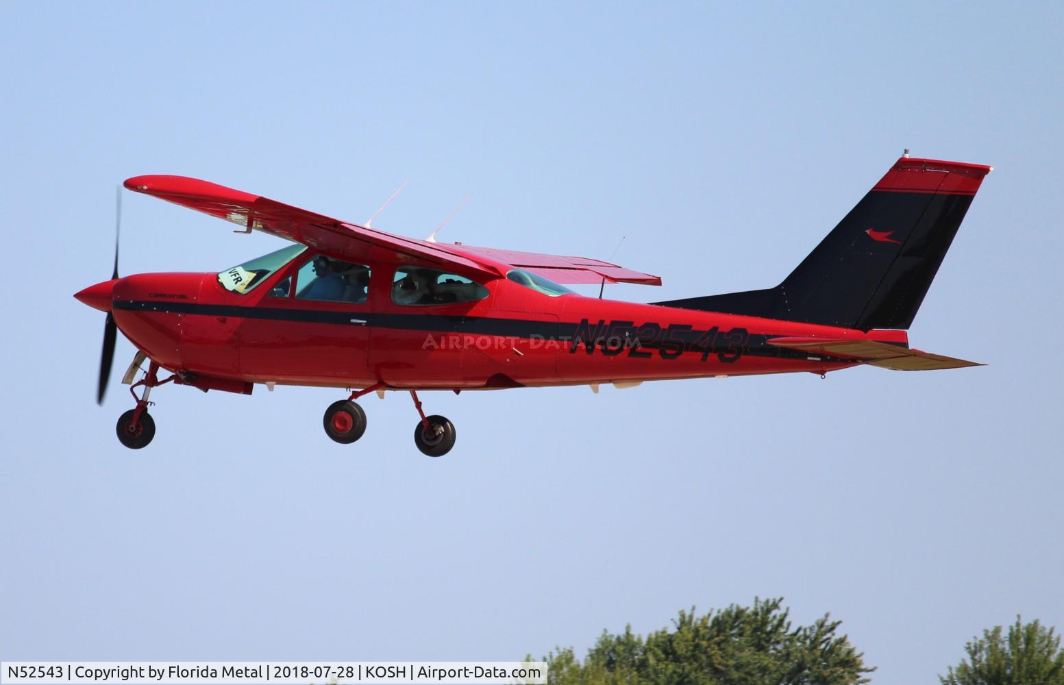 N52543, 1977 Cessna 177RG Cardinal C/N 177RG1206, EAA OSH 2018