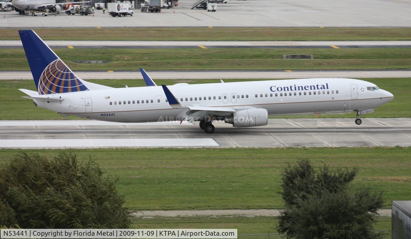 N53441, 2009 Boeing 737-924/ER C/N 30131, TPA spotting 2009