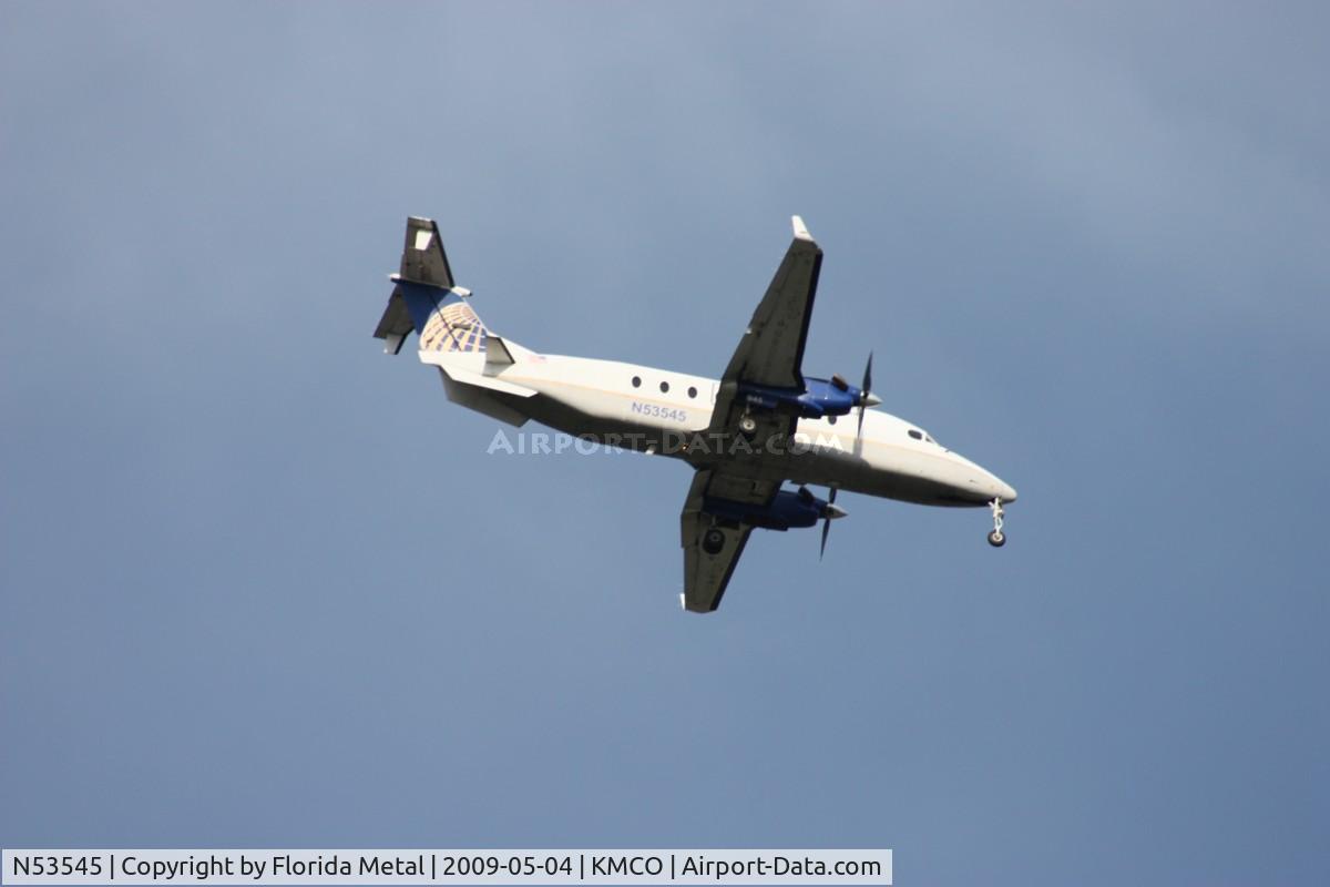 N53545, 1995 Beech 1900D C/N UE-185, MCO spotting 2009