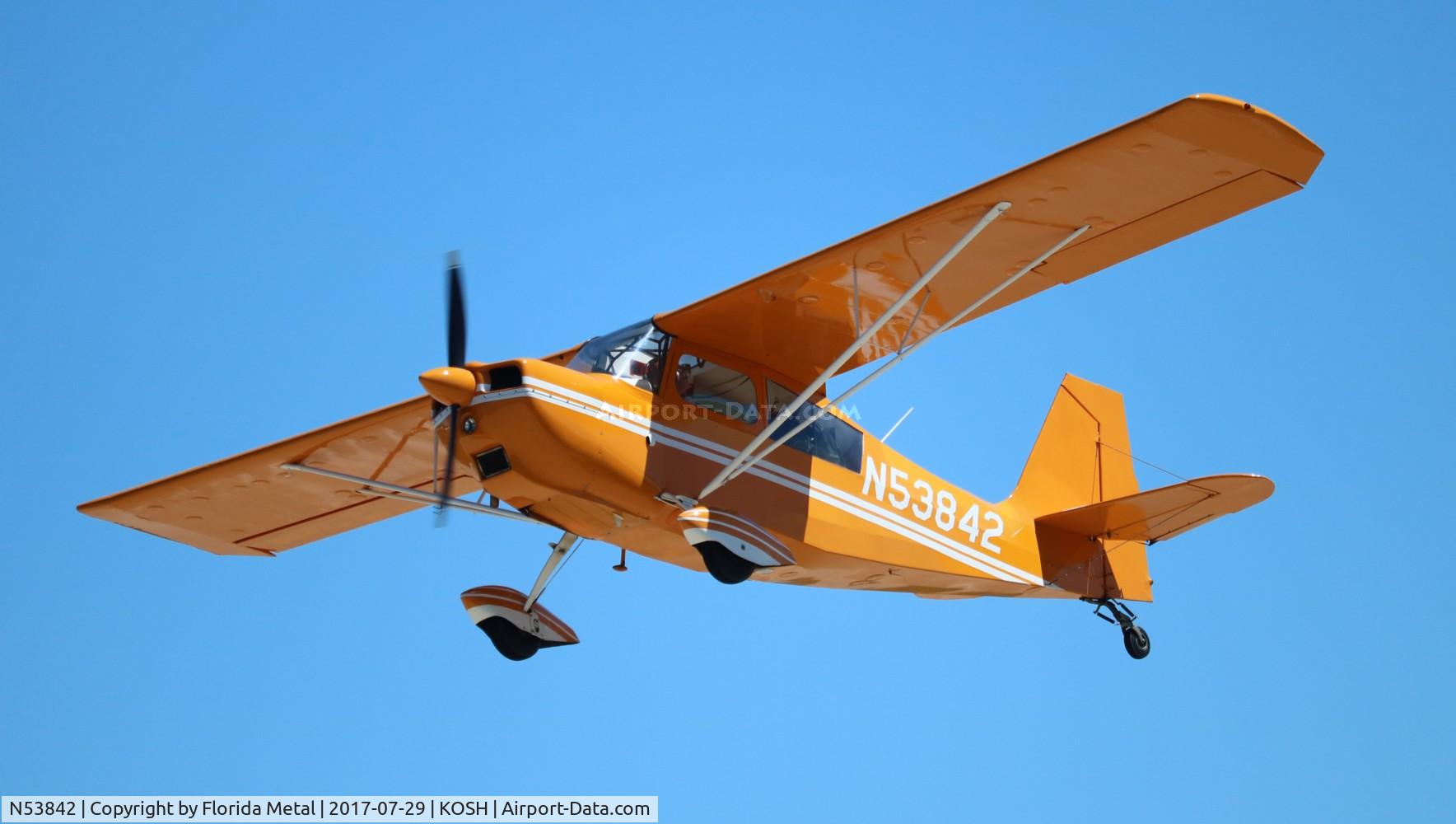 N53842, Bellanca 7ECA Citabria C/N 1125-75, EAA OSH 2017