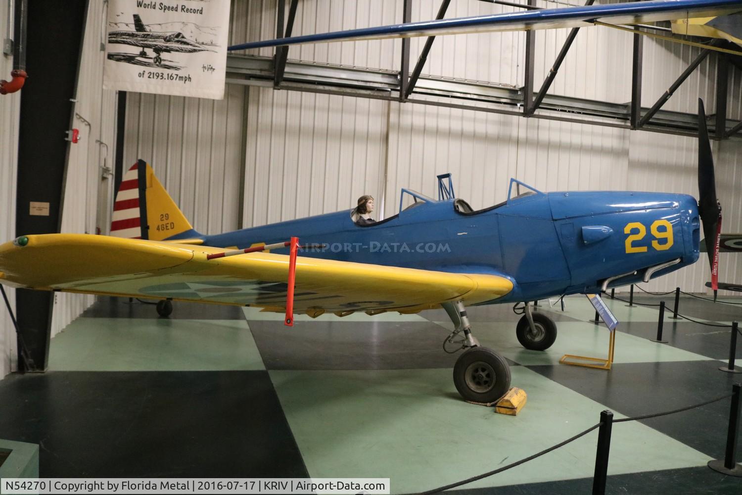 N54270, 1943 Fairchild M-62A C/N T43-5598, March AFB 2016