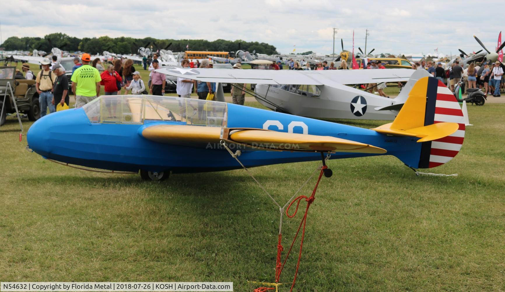 N54632, 1942 Laister-kauffman LK-10A C/N 117, EAA OSH 2018