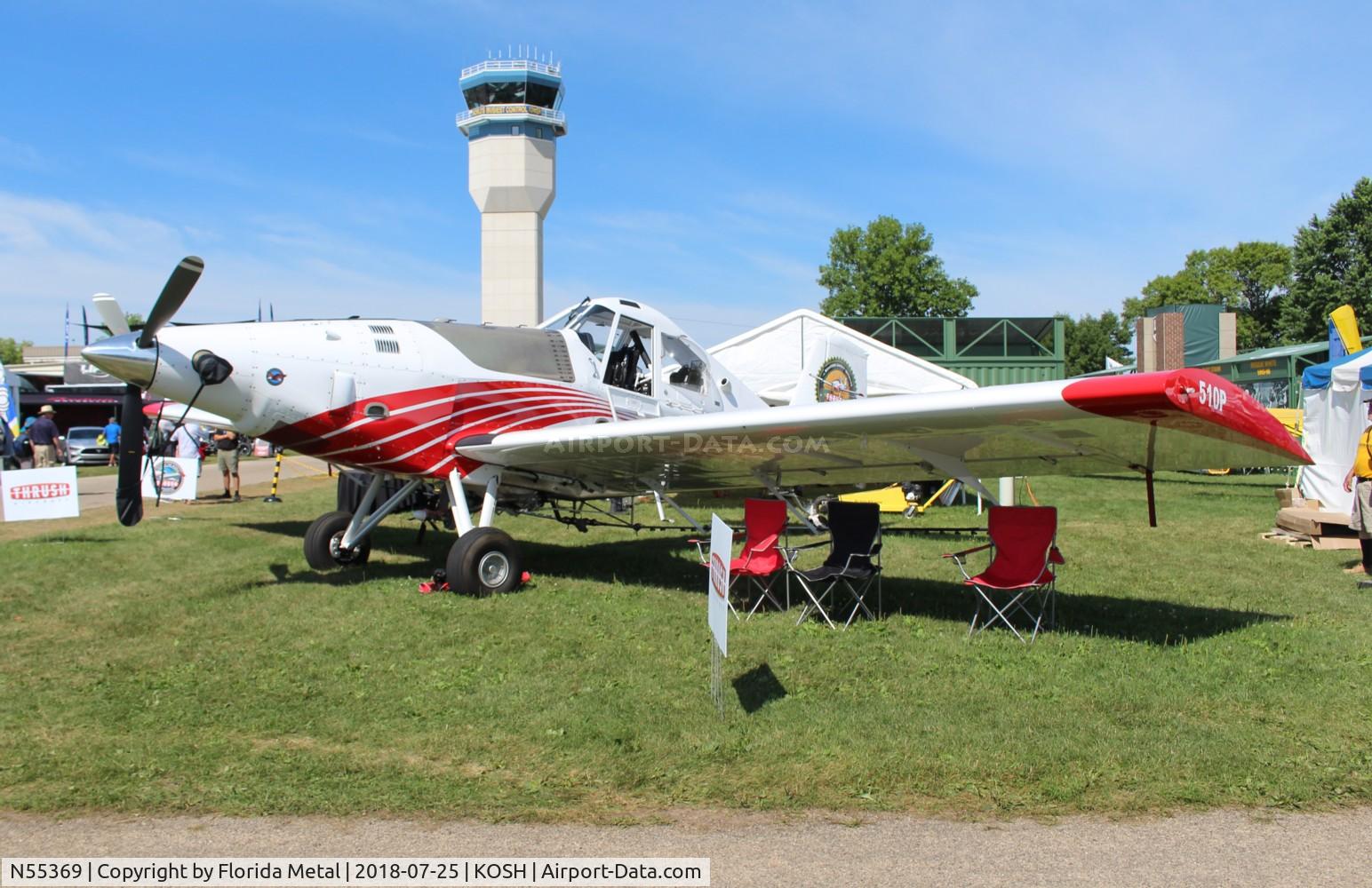 N55369, 2018 Thrush Aircraft Inc S2R-T34 C/N T34-468DC, EAA OSH 2018