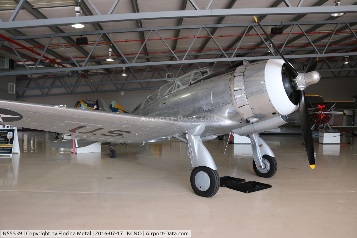N55539, 1940 Republic AT-12 Guardsman C/N 483-38, Planes of Fame 2016