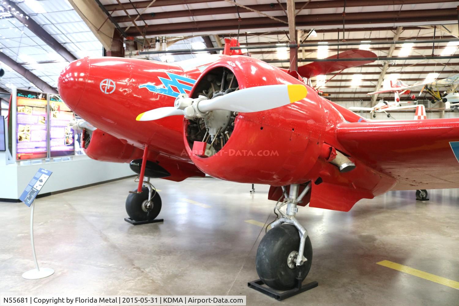N55681, Beech 18D C/N 177, Pima Museum 2015 Beech 18
