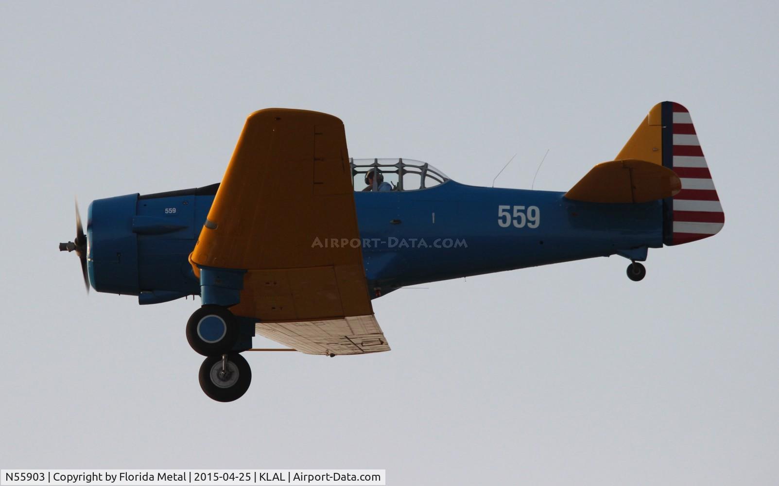 N55903, 1939 North American NA-64 C/N 64-3022, SNF LAL 2015