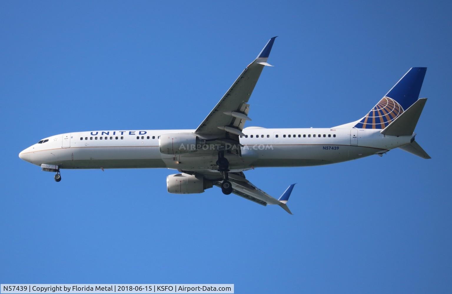 N57439, 2009 Boeing 737-924/ER C/N 33534, SFO Spotting 2018