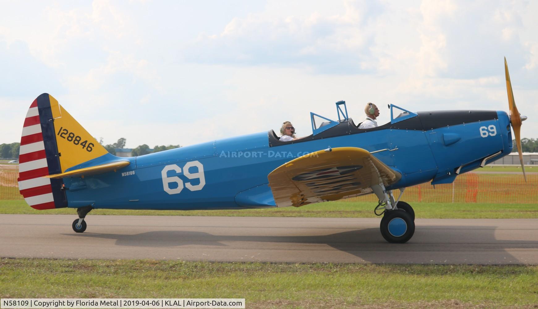 N58109, 1943 Fairchild M-62A C/N T43-7208, SNF LAL 2019
