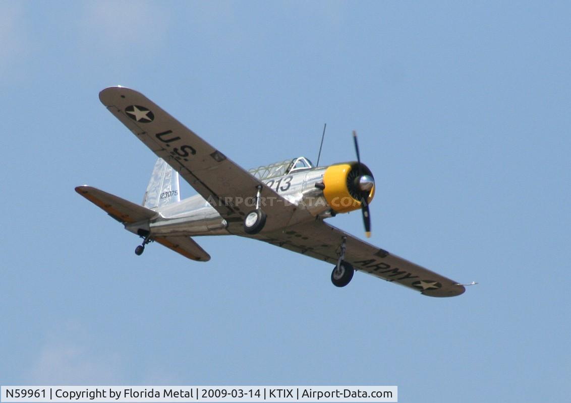 N59961, 1942 Consolidated Vultee BT-13A C/N 7722, TICO 2009