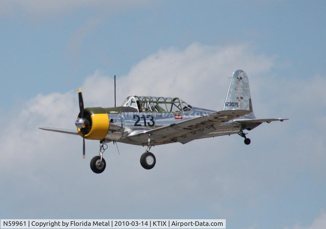 N59961, 1942 Consolidated Vultee BT-13A C/N 7722, TICO 2010