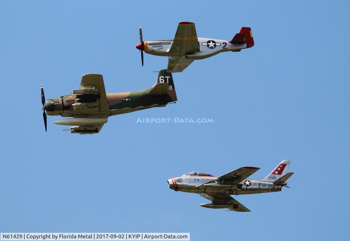 N61429, 1942 North American P-51C Mustang C/N 103-26199, TOM YIP 2017