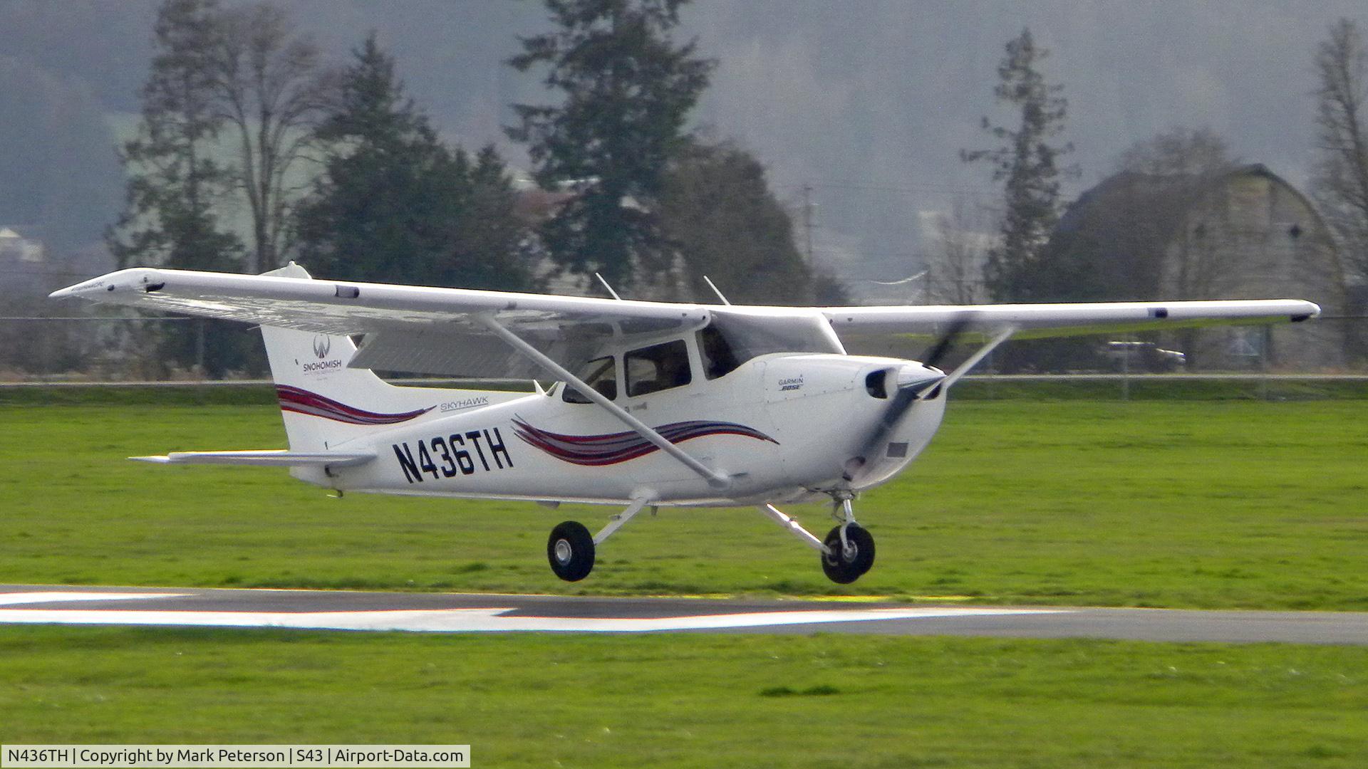 N436TH, 2020 Cessna 172S C/N 172S12436, Harvey Field, Snohomish Flying Service brand new Cessna 172 Skyhawk