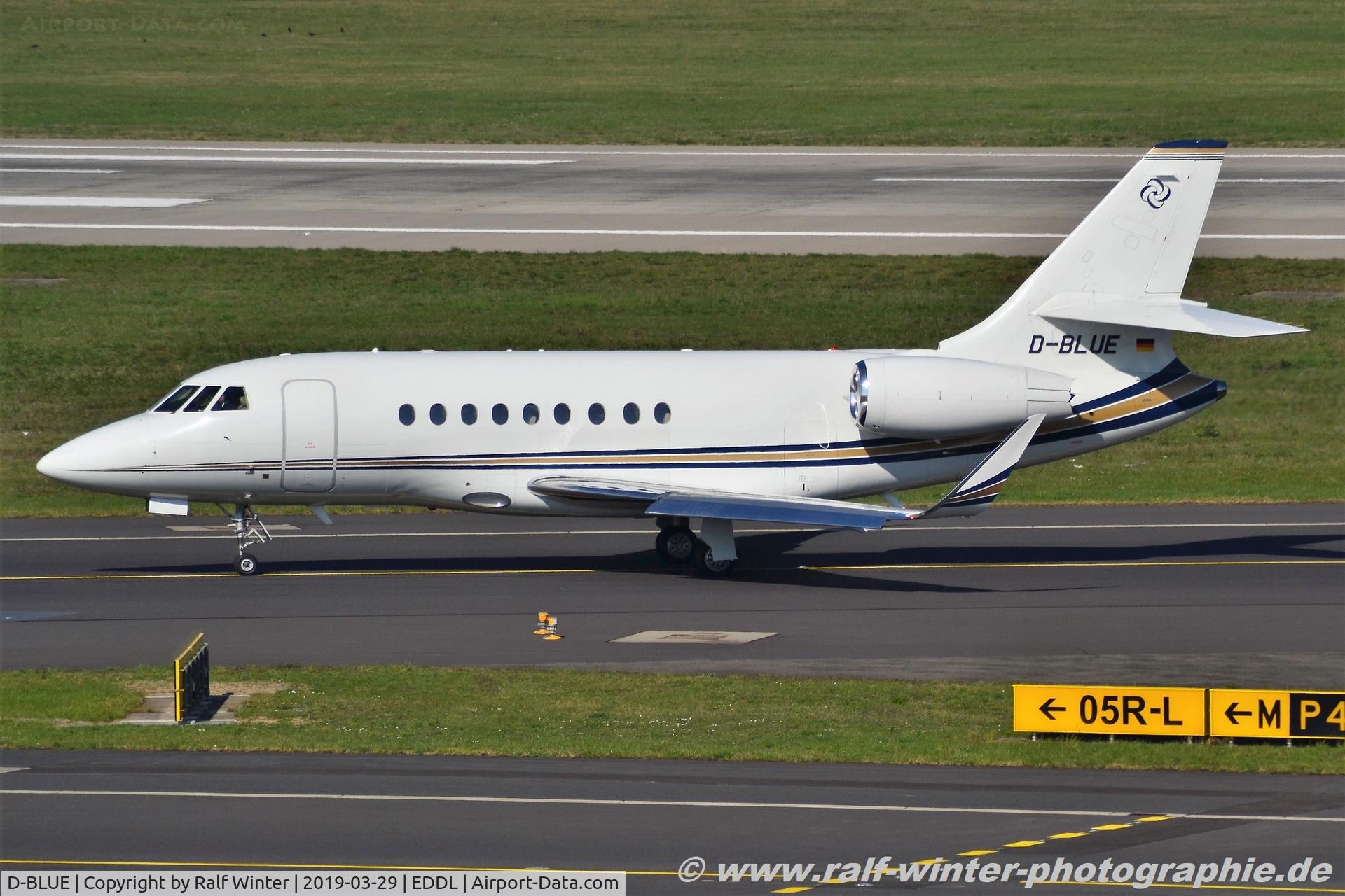 D-BLUE, 2008 Dassault Falcon 2000EX C/N 162, Dassault Falcon 2000EX - ACM Air Charter - 162 - D-BLUE - 29.03.2019 - DUS