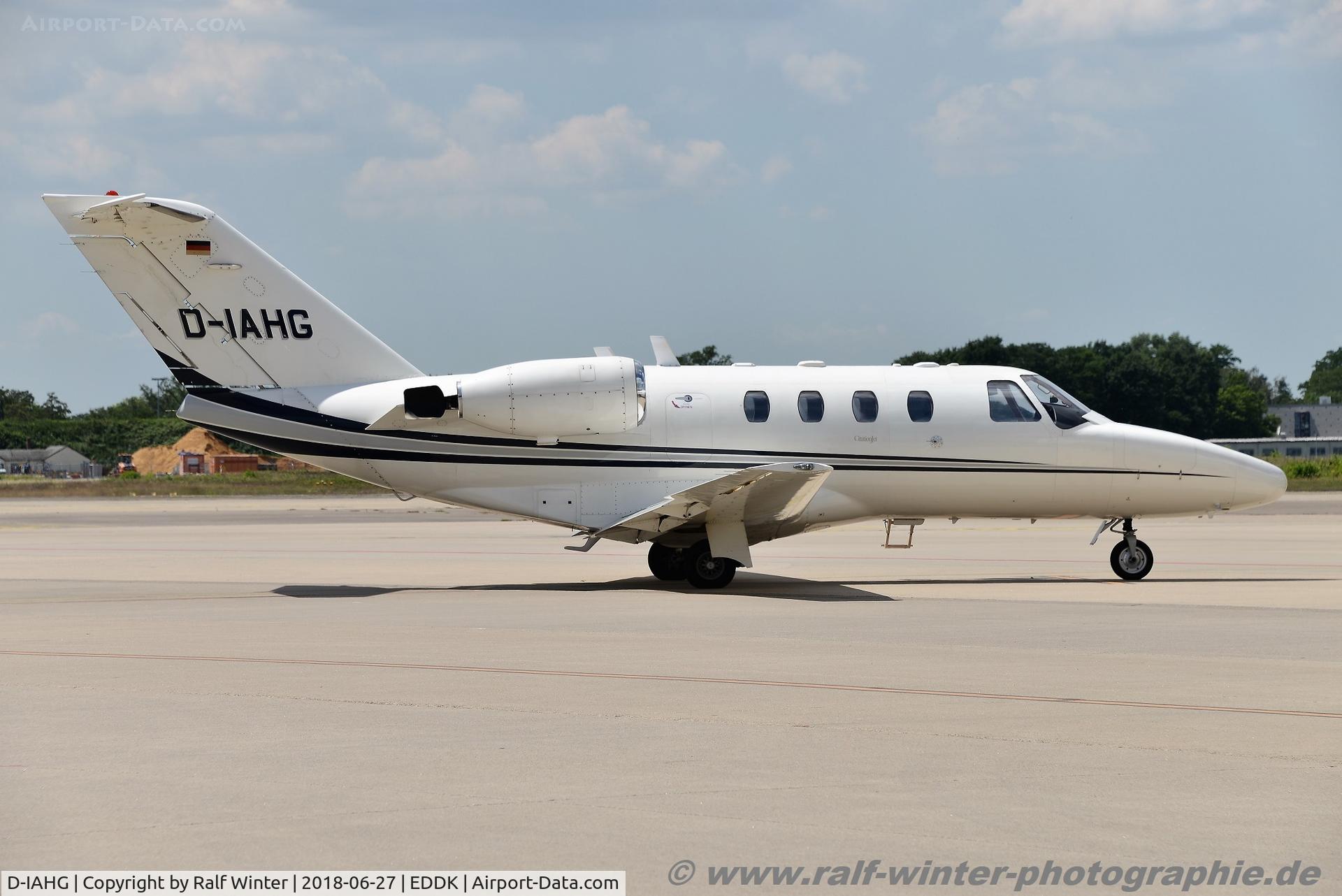 D-IAHG, 1996 Cessna 525 CitationJet CJ1 C/N 525-0126, Cessna 525 CitationJet 1 - Spree Flug - 5250126 - D-IAHG - 27.06.2018 - CGN