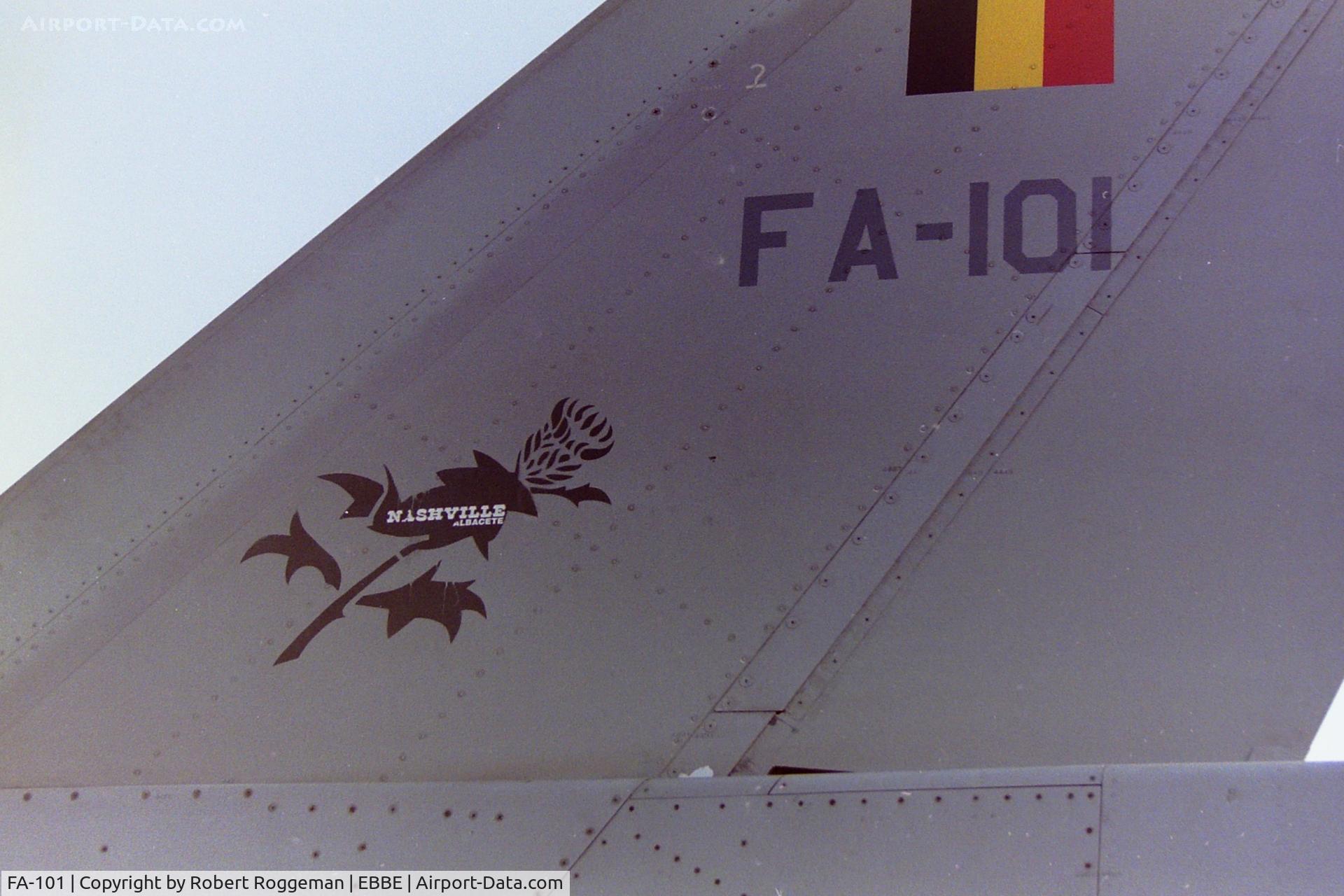 FA-101, SABCA F-16AM Fighting Falcon C/N 6H-101, 1996-02-F-16A.SPOTTERSDAY.