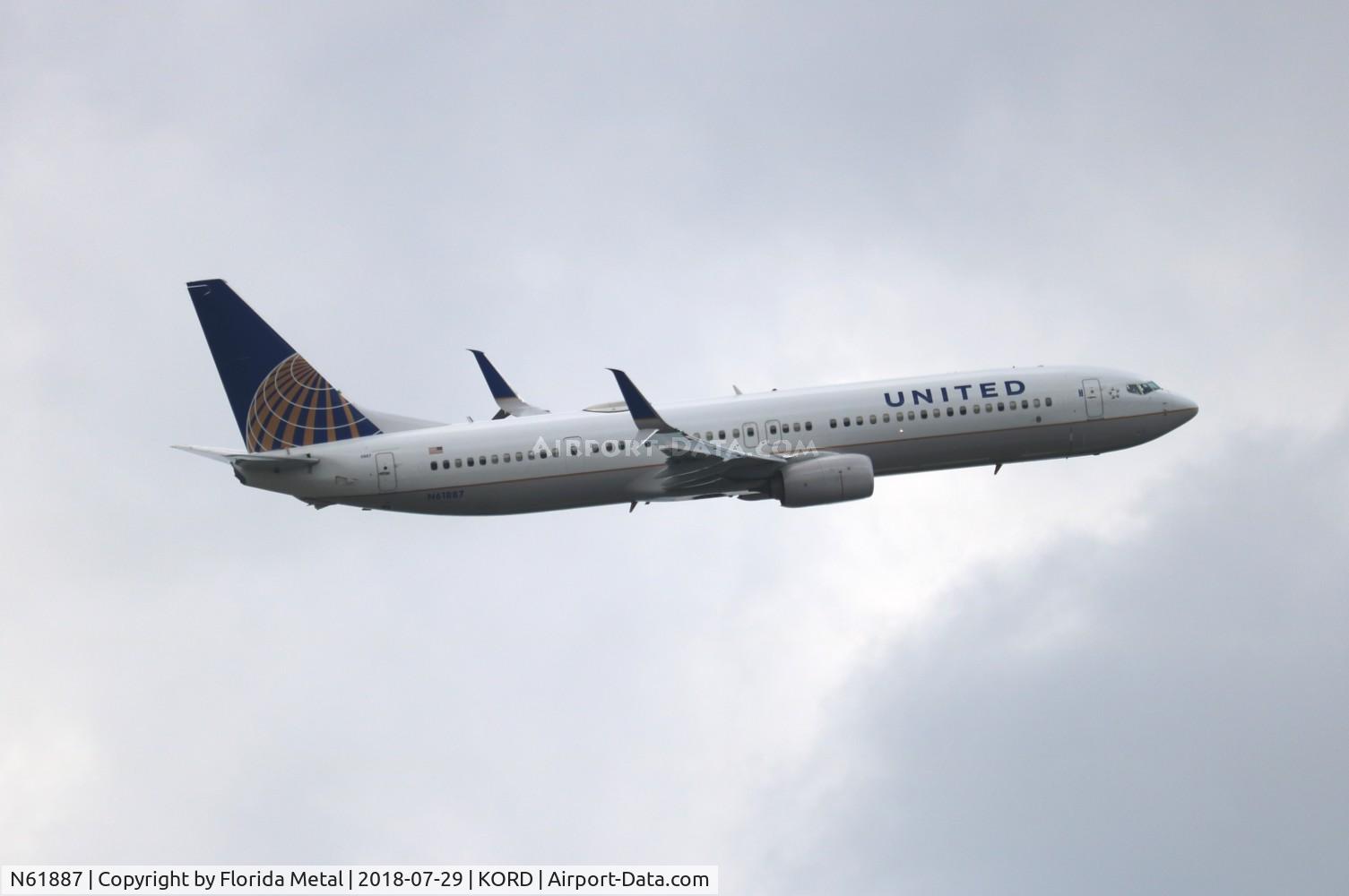 N61887, 2015 Boeing 737-924/ER C/N 42192, ORD spotting 2018
