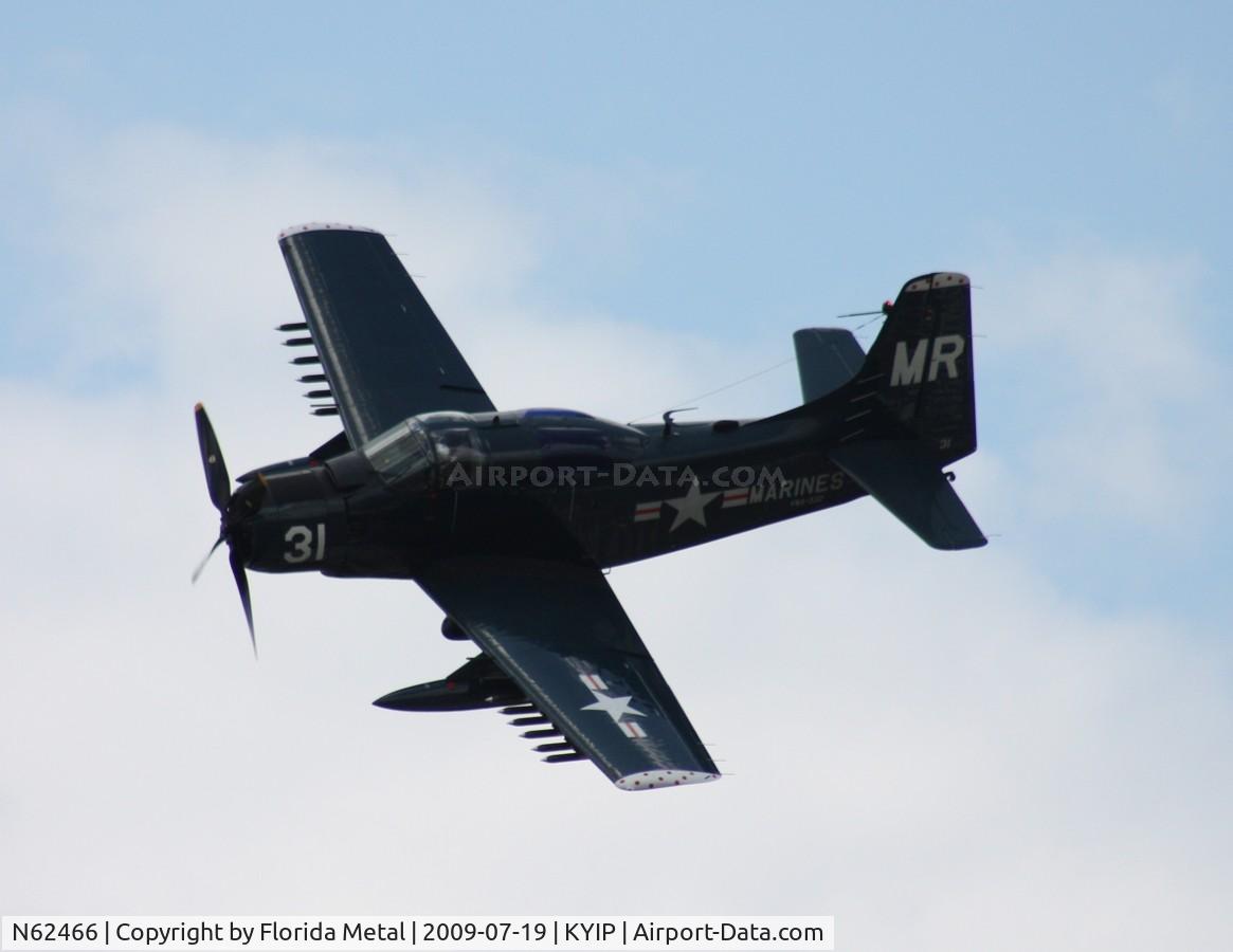 N62466, 1955 Douglas EA-1E Skyraider C/N 10255 (135178), TOM YIP 2009