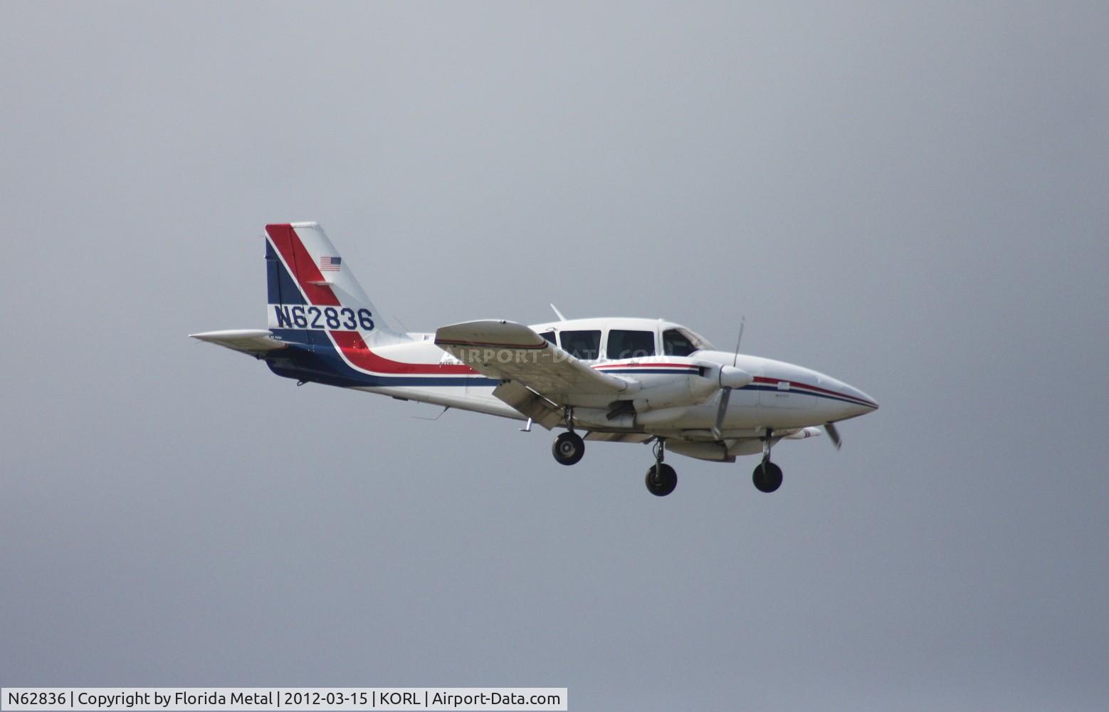 N62836, 1977 Piper PA-23-250 C/N 27-7754068, ORL spotting 2012