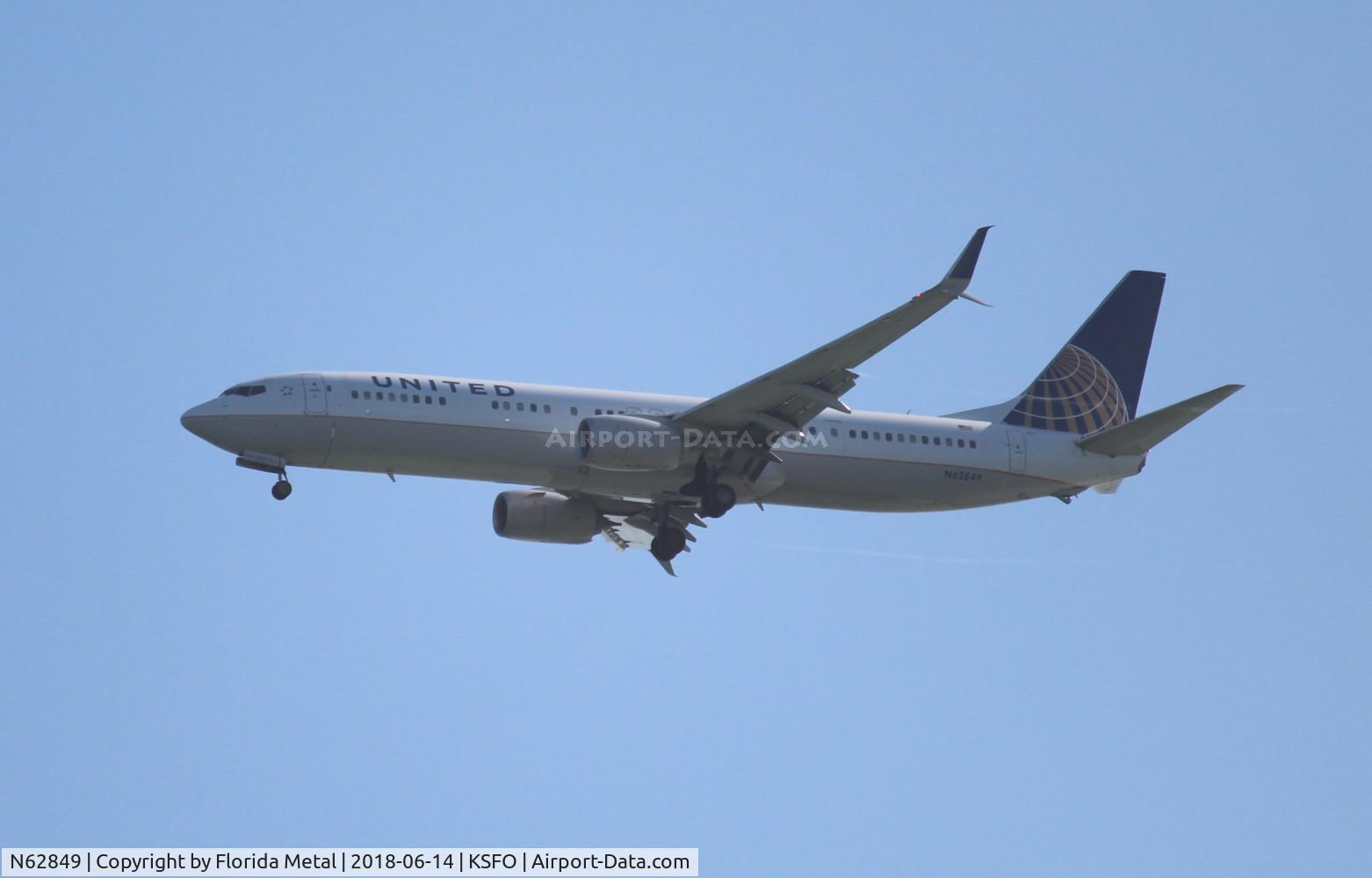 N62849, 2015 Boeing 737-924/ER C/N 42204, SFO Spotting 2018