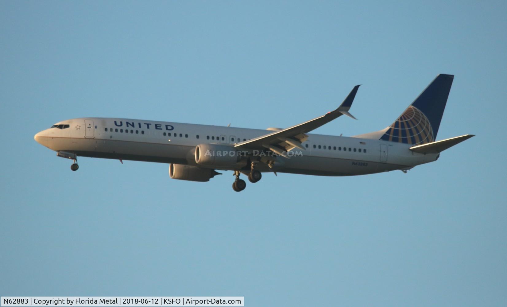 N62883, 2015 Boeing 737-924/ER C/N 42202, SFO Spotting 2018