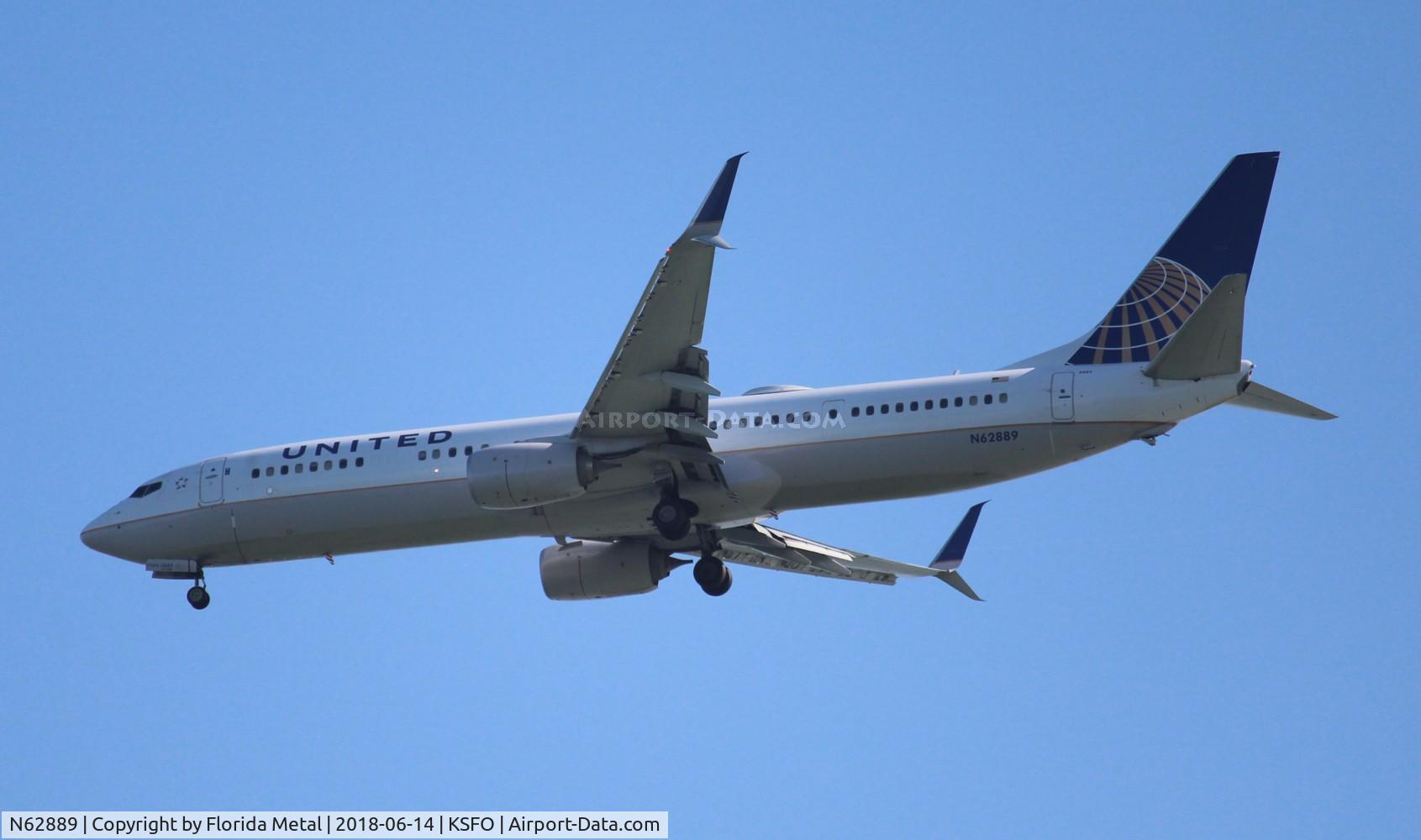 N62889, 2015 Boeing 737-924/ER C/N 42193, SFO Spotting 2018