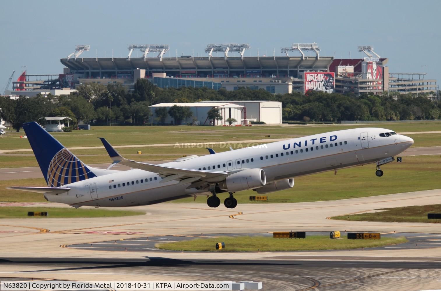 N63820, 2014 Boeing 737-924/ER C/N 43534, TPA spotting 2018