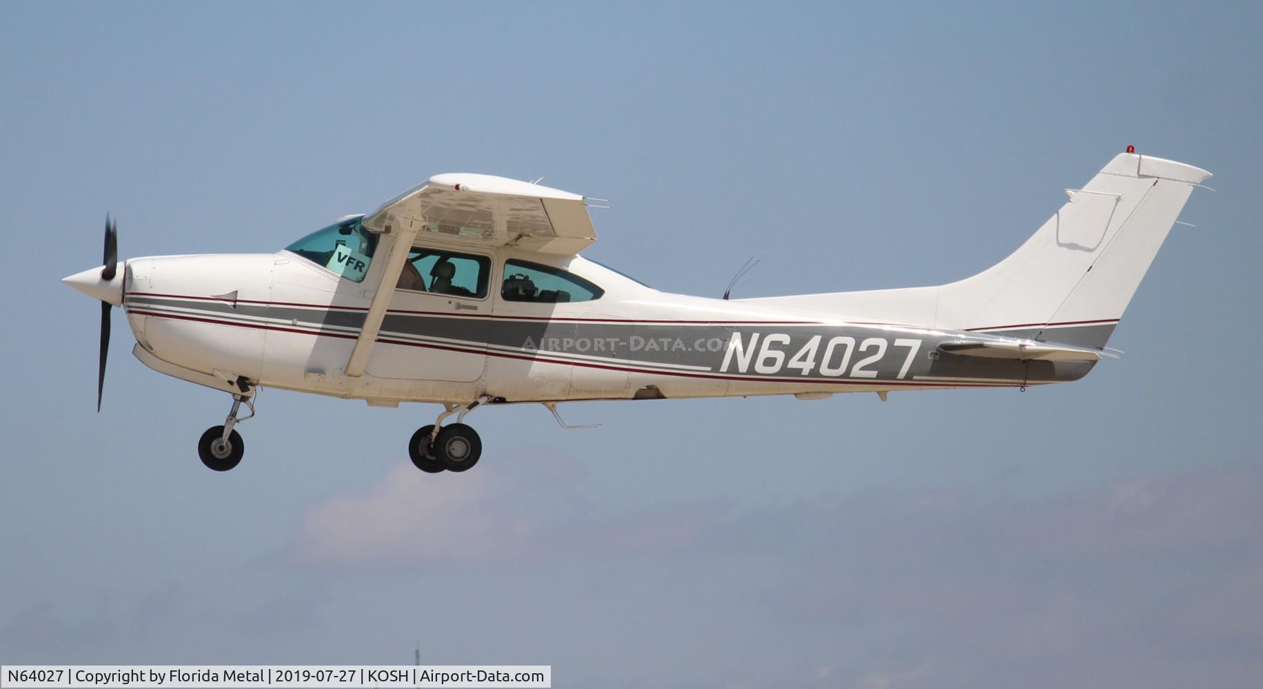 N64027, 1985 Cessna R182 Skylane RG C/N R18202021, EAA OSH 2019