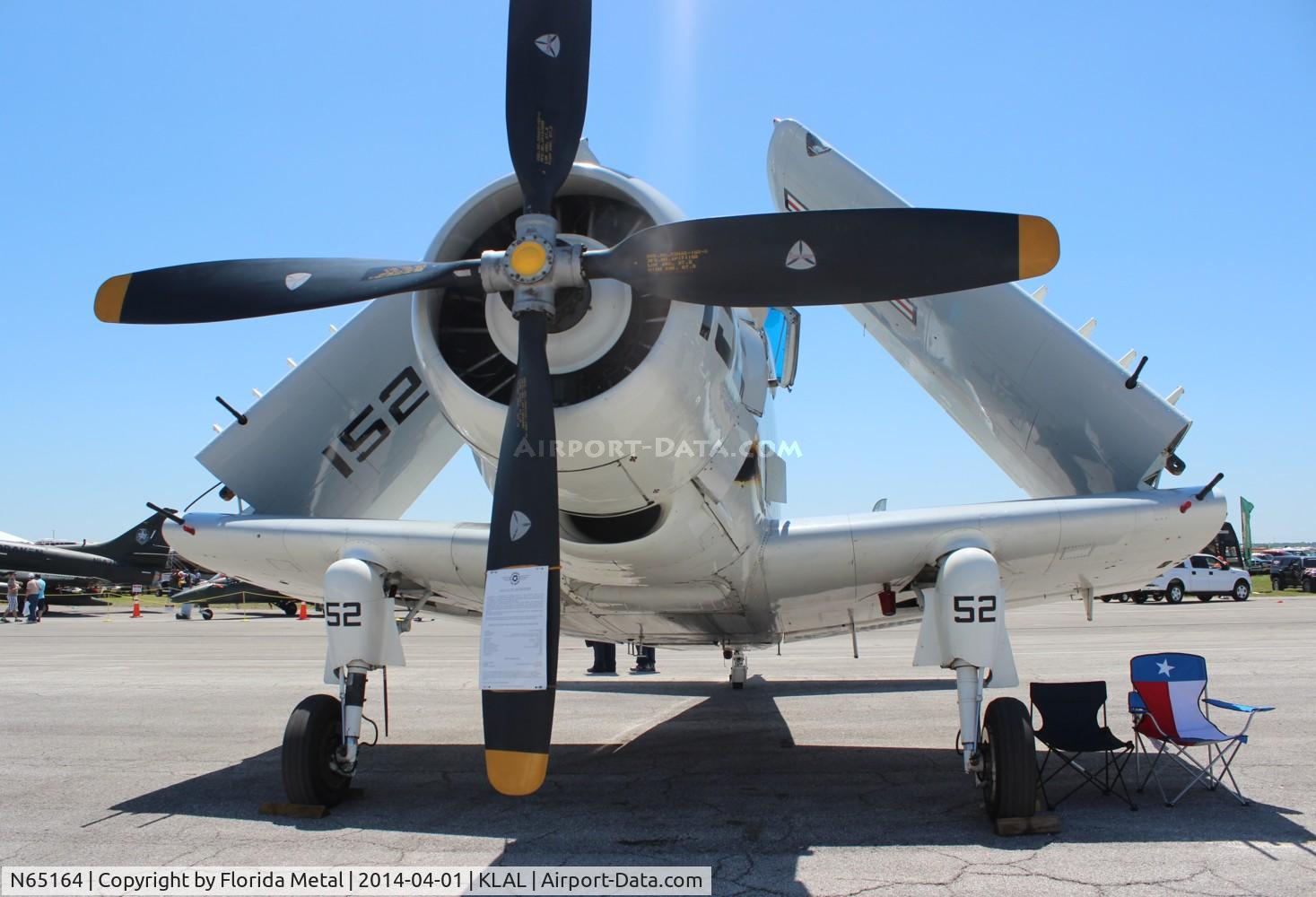 N65164, 1955 Douglas EA-1E Skyraider AD-5W C/N 55-471DH, SNF LAL 2014