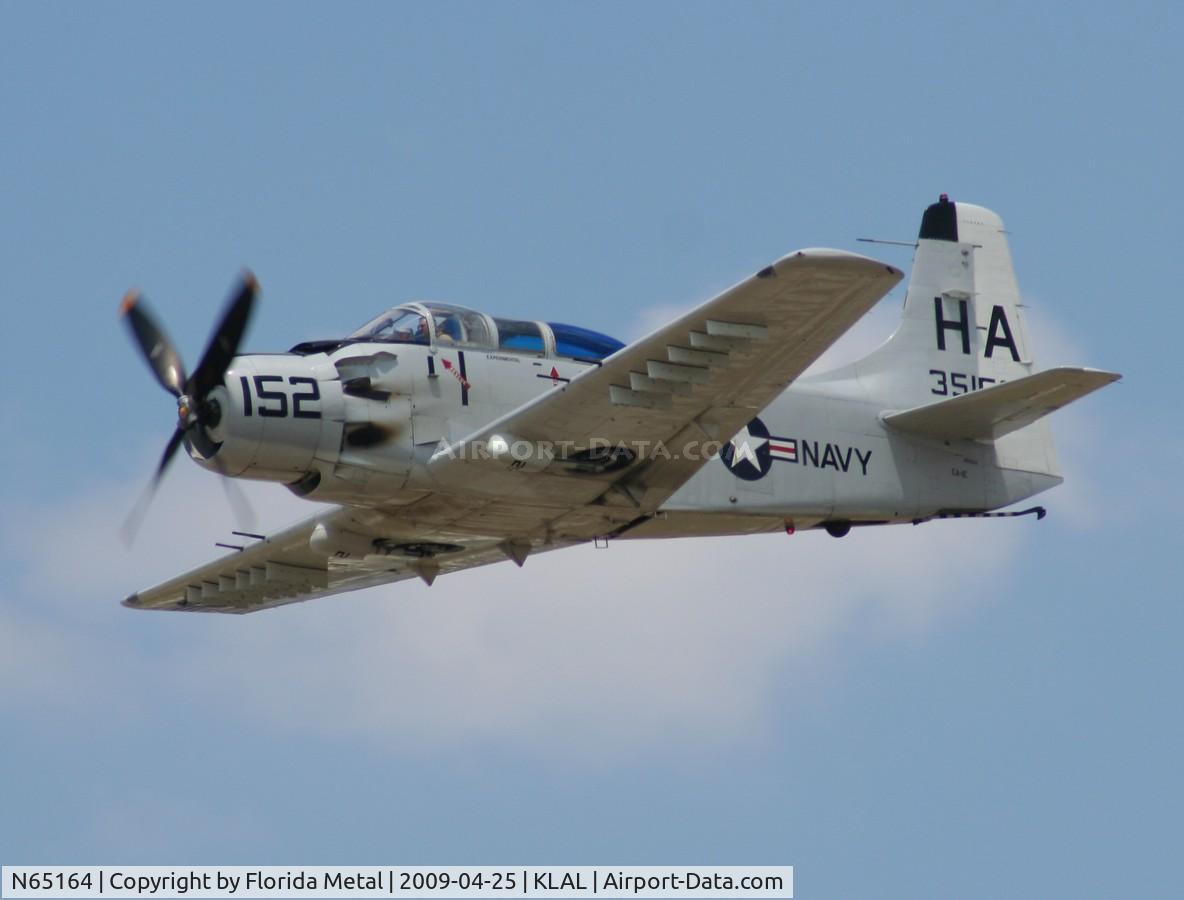 N65164, 1955 Douglas EA-1E Skyraider AD-5W C/N 55-471DH, SNF LAL 2009