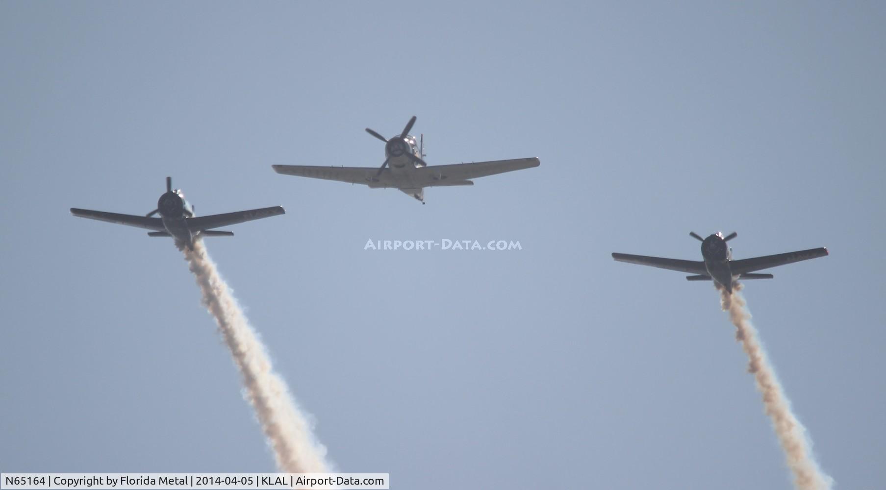 N65164, 1955 Douglas EA-1E Skyraider AD-5W C/N 55-471DH, SNF LAL 2014