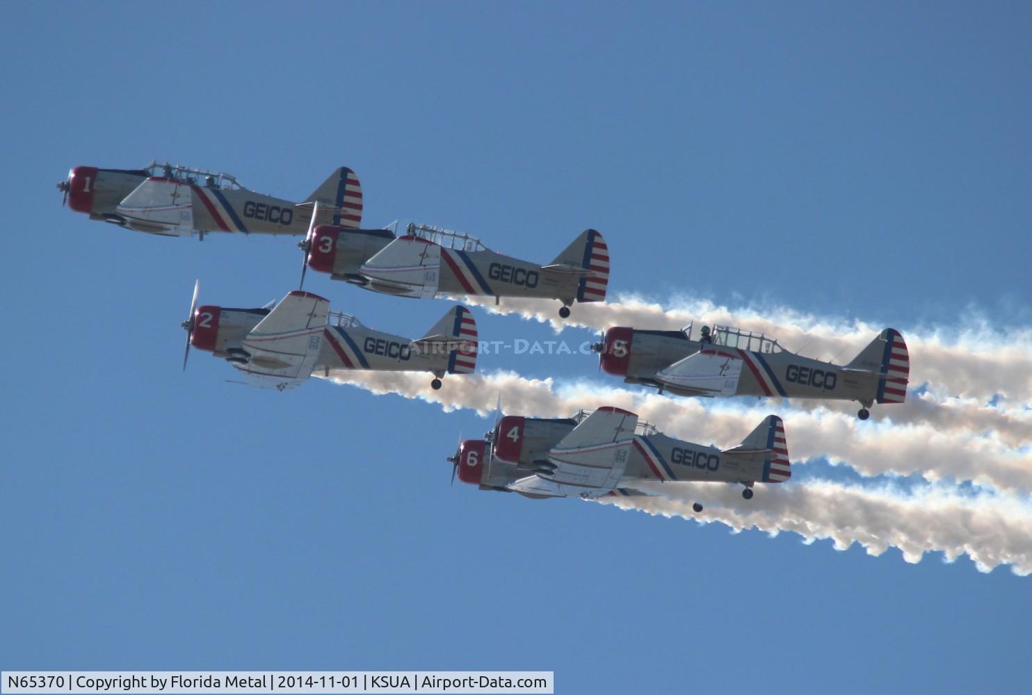 N65370, 1941 North American SNJ-2 Texan C/N 2562, Stuart 2014