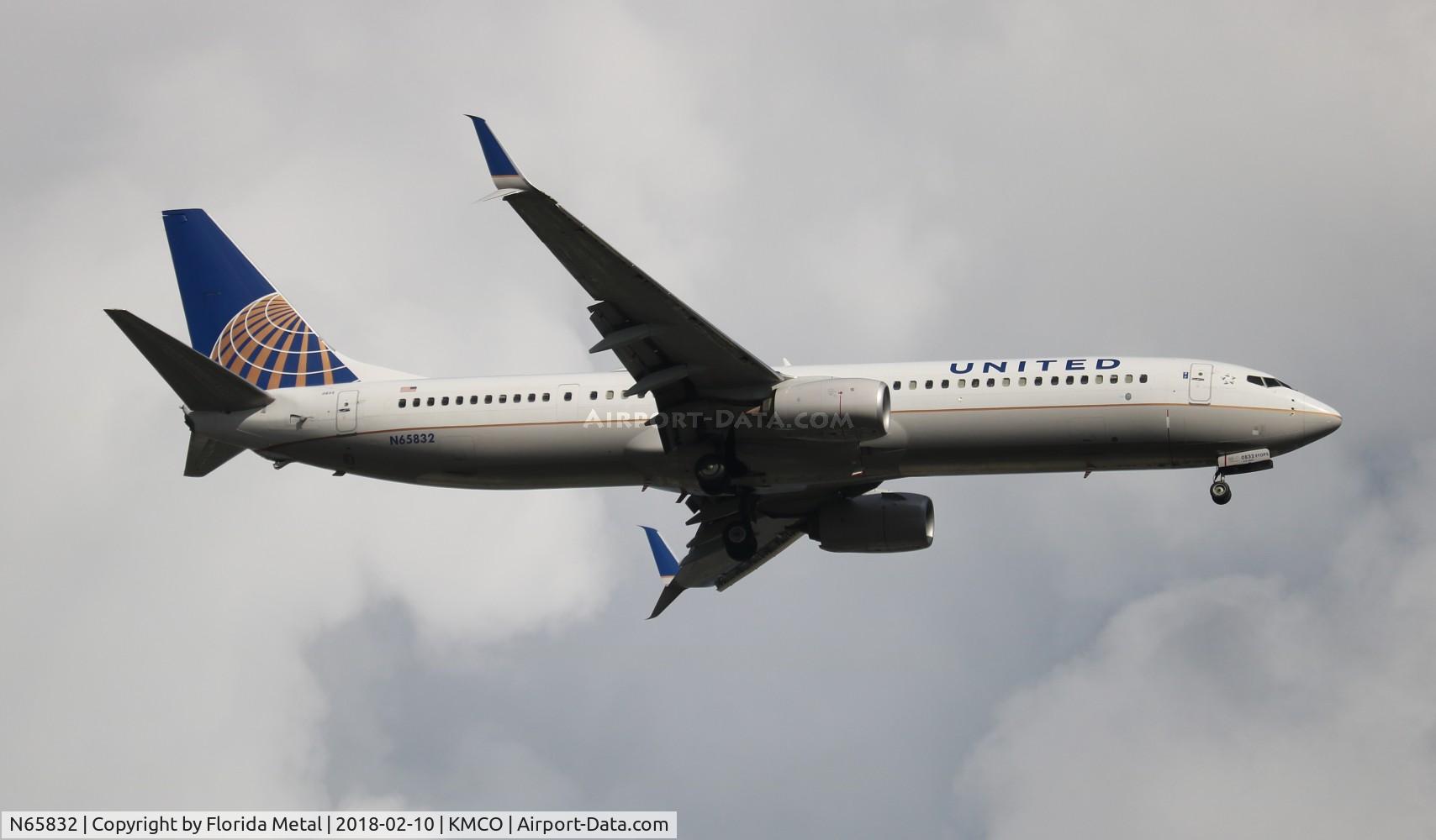 N65832, 2014 Boeing 737-924/ER C/N 44563, MCO spotting 2018
