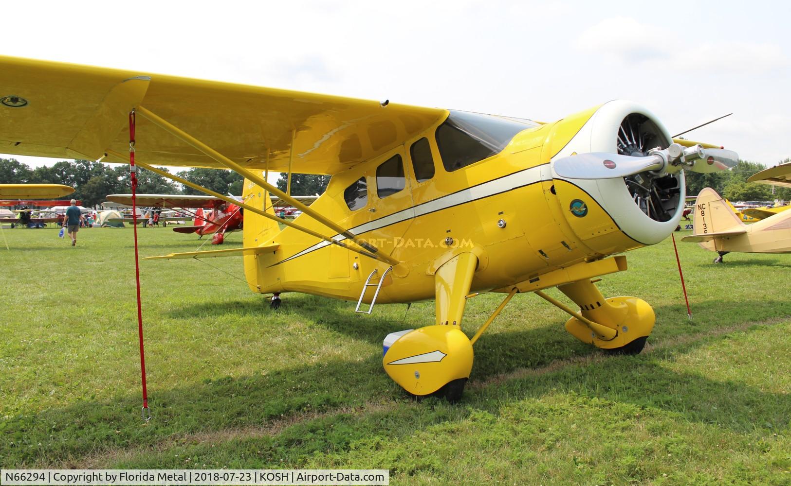 N66294, 1943 Howard Aircraft DGA-15P C/N 892, EAA OSH 2018