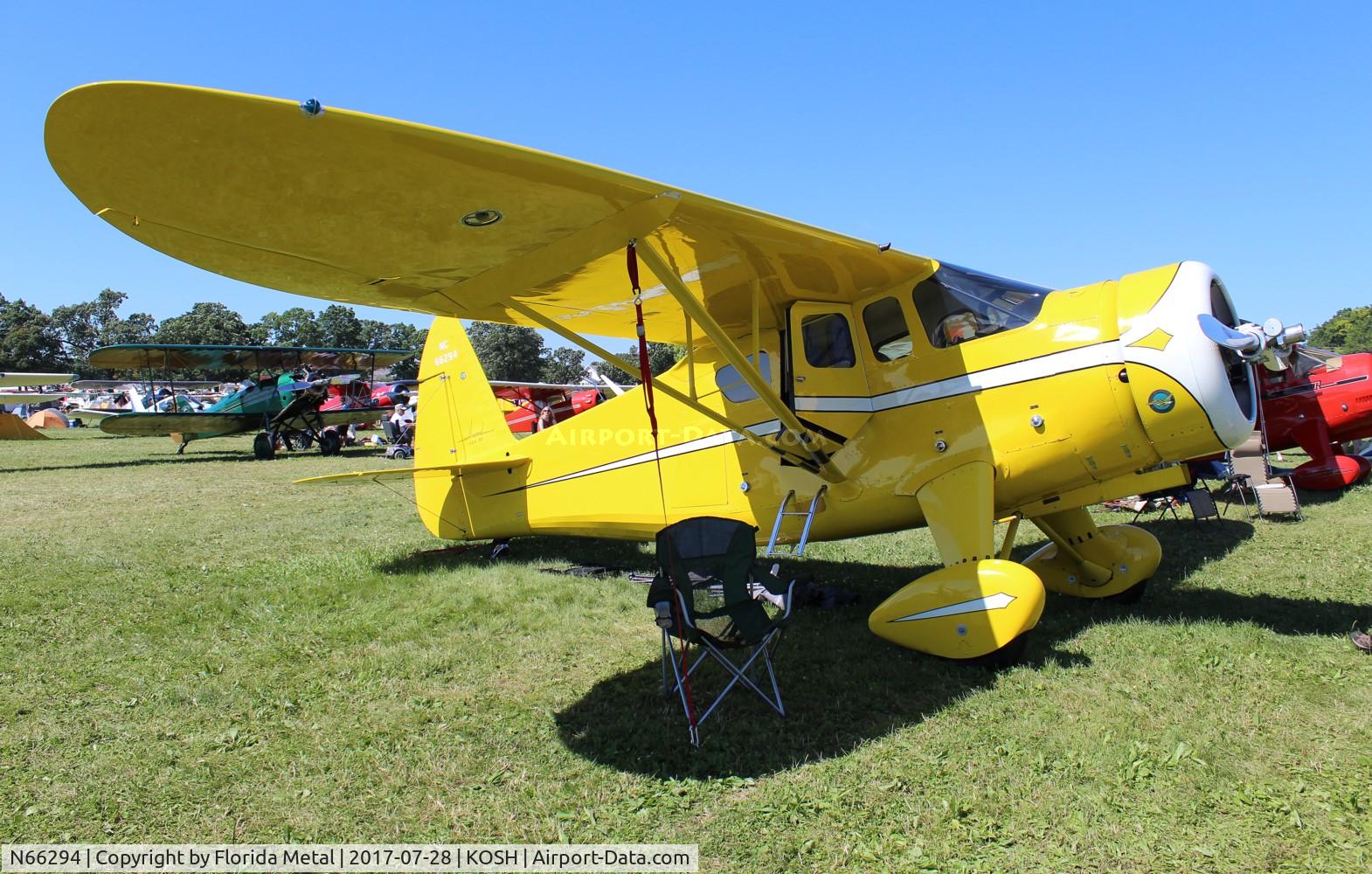 N66294, 1943 Howard Aircraft DGA-15P C/N 892, EAA OSH 2017