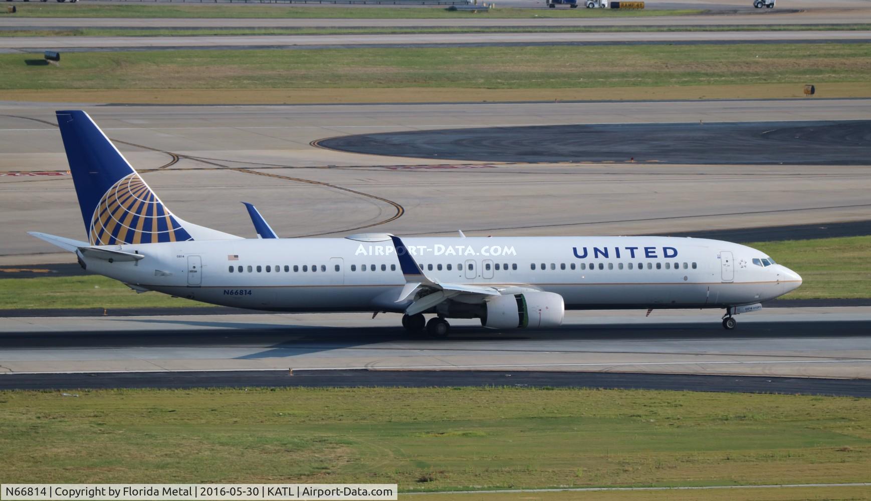 N66814, 2014 Boeing 737-924/ER C/N 42745, ATL spotting 2016
