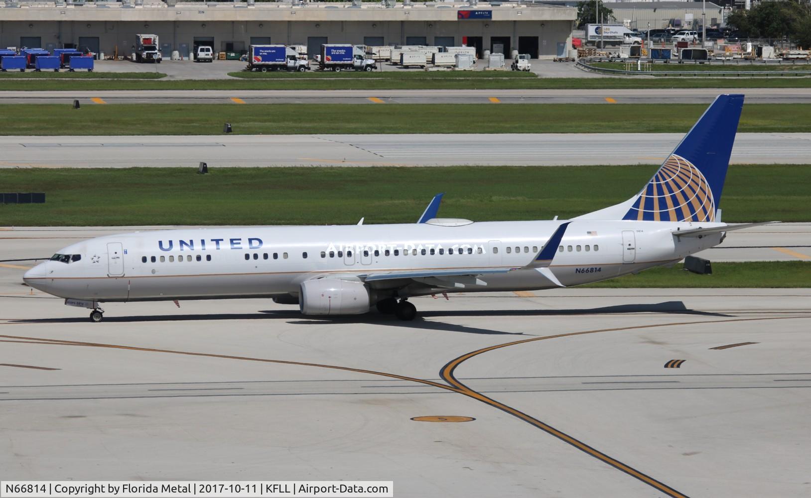 N66814, 2014 Boeing 737-924/ER C/N 42745, FLL spotting 2017