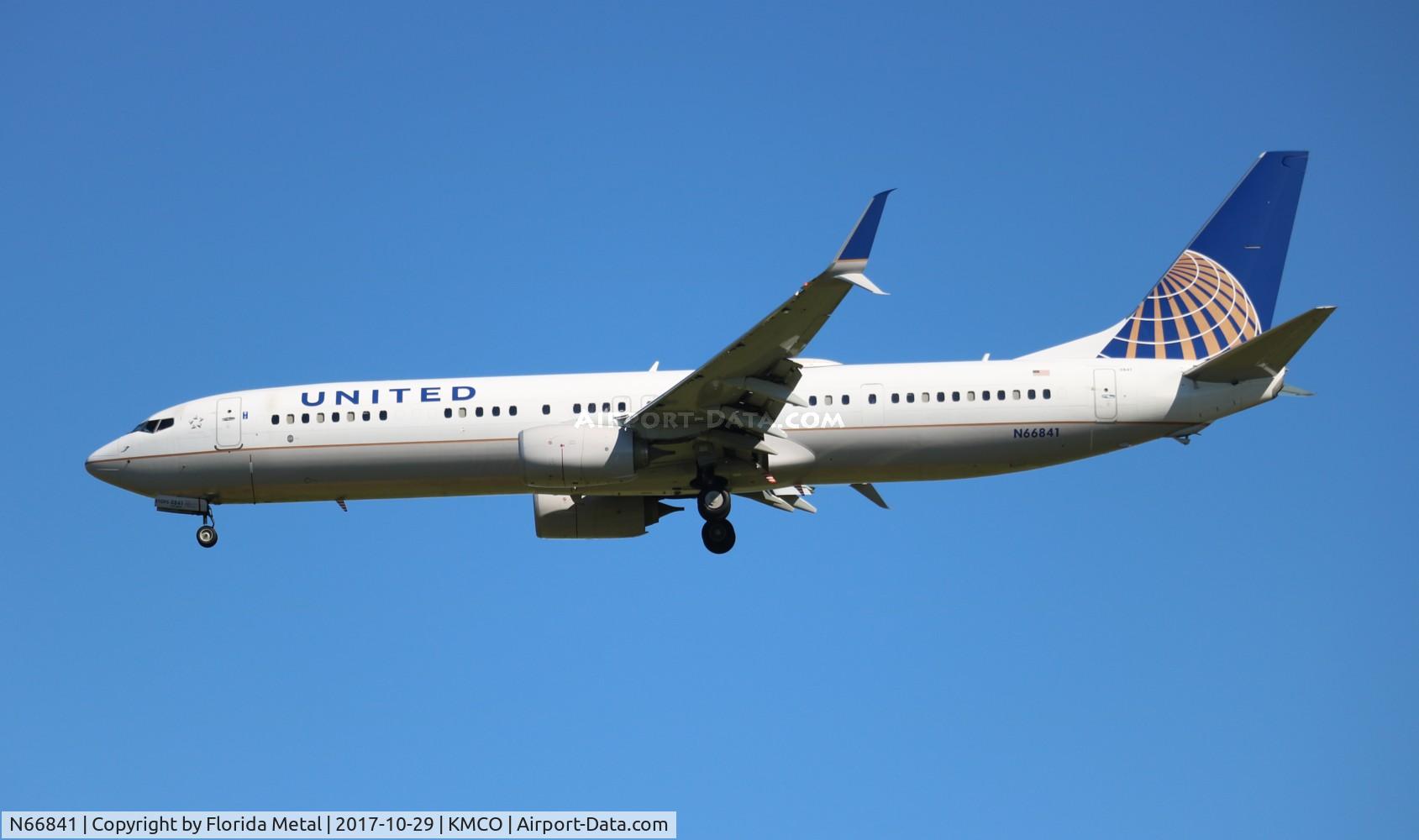 N66841, 2015 Boeing 737-924/ER C/N 42182, MCO spotting 2017