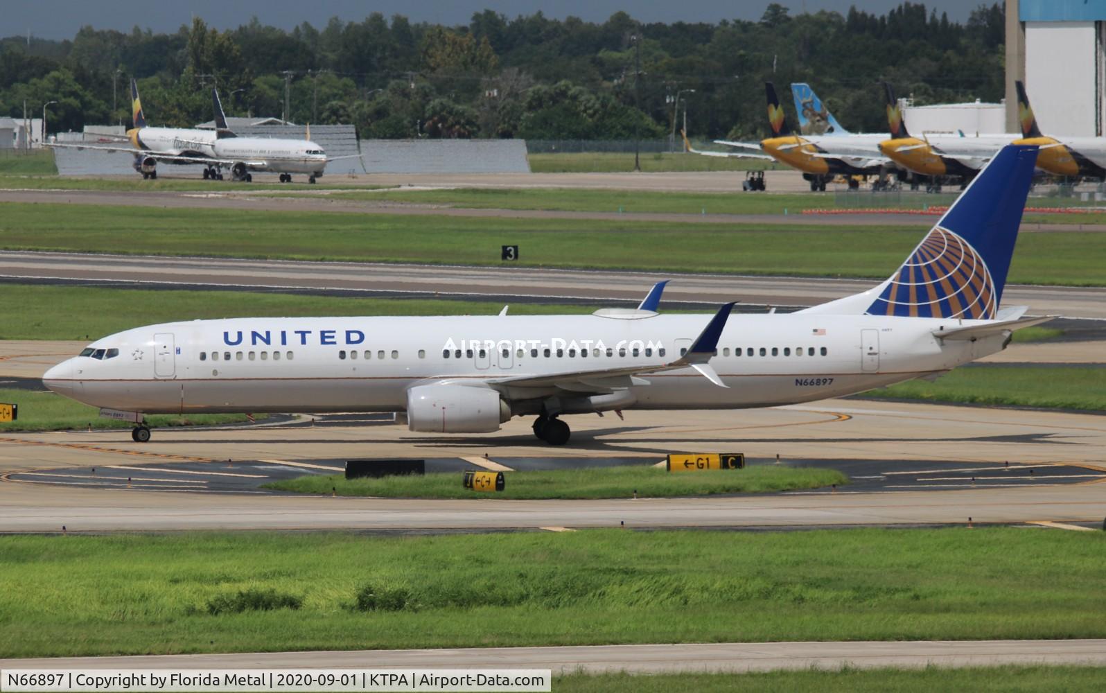 N66897, 2016 Boeing 737-924/ER C/N 62814, TPA spotting 2020