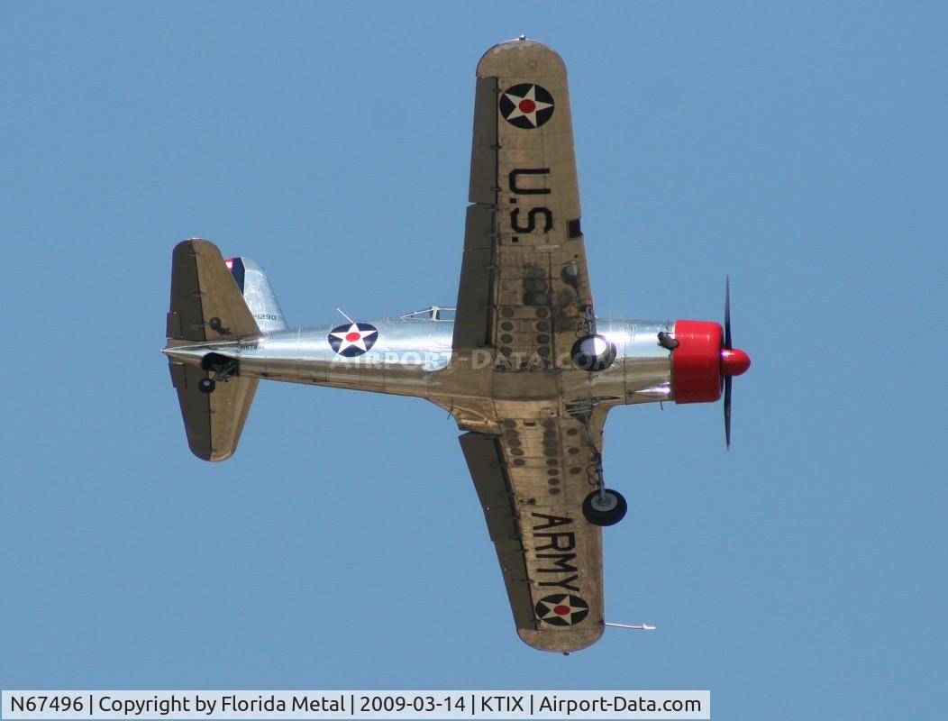 N67496, 1942 Consolidated Vultee BT-13A C/N 8042, TICO 2009