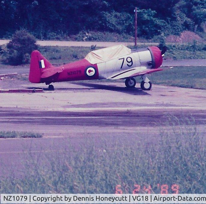 NZ1079, 1944 North American AT-6D Harvard III (SNJ-5) C/N 88-15367 (41-34400), Picture made at Bryce Resort Airport 06-24-89