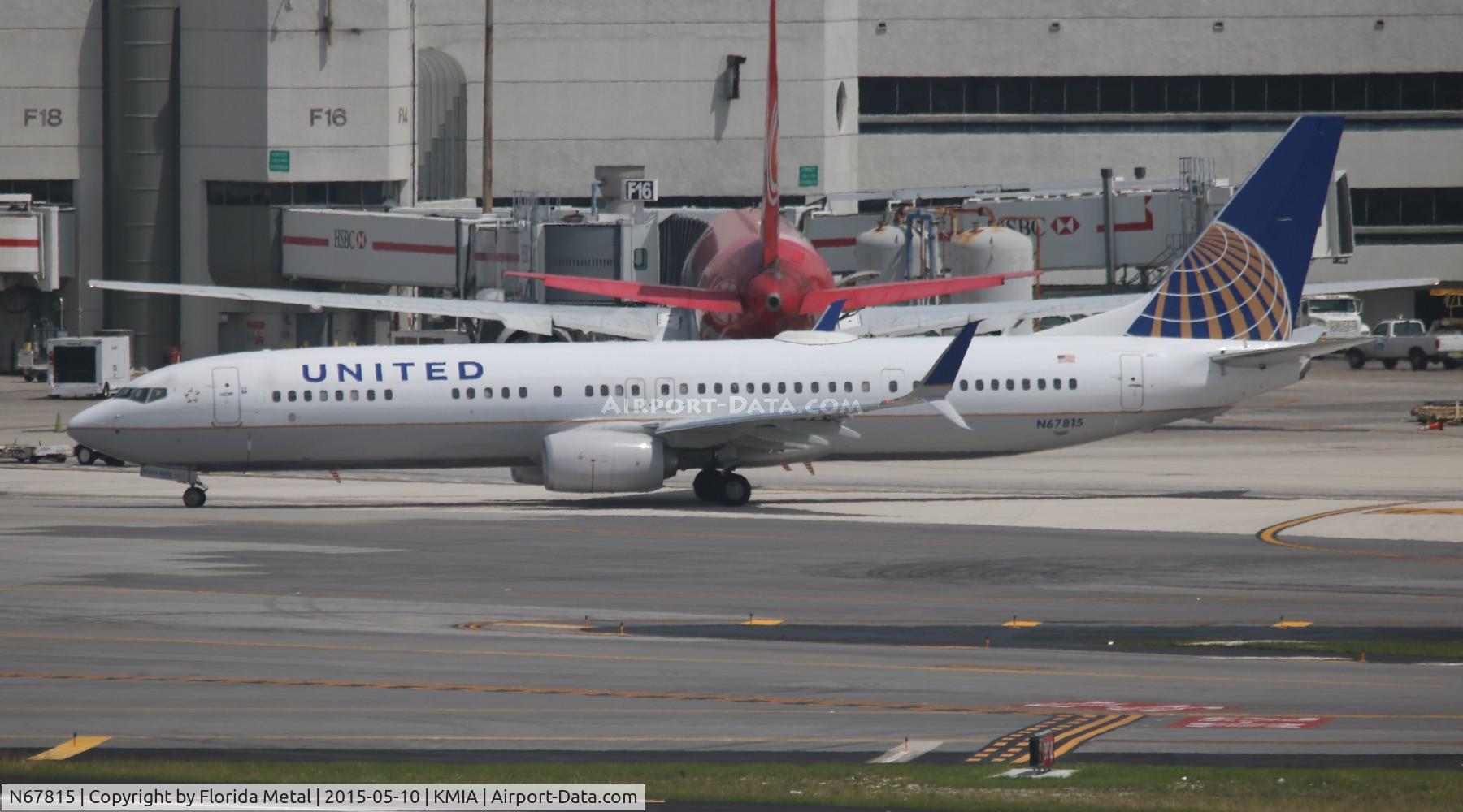 N67815, 2014 Boeing 737-924/ER C/N 43532, MIA spotting 2015