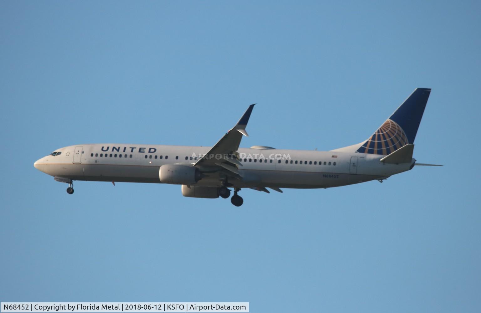N68452, 2012 Boeing 737-924/ER C/N 40005, SFO Spotting 2018