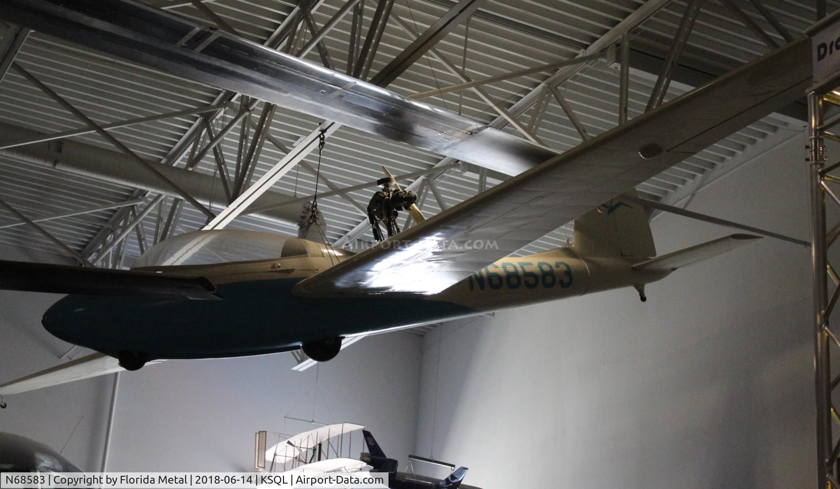 N68583, 1955 Nelson PG-185-B C/N 83, Hiller Museum 2018