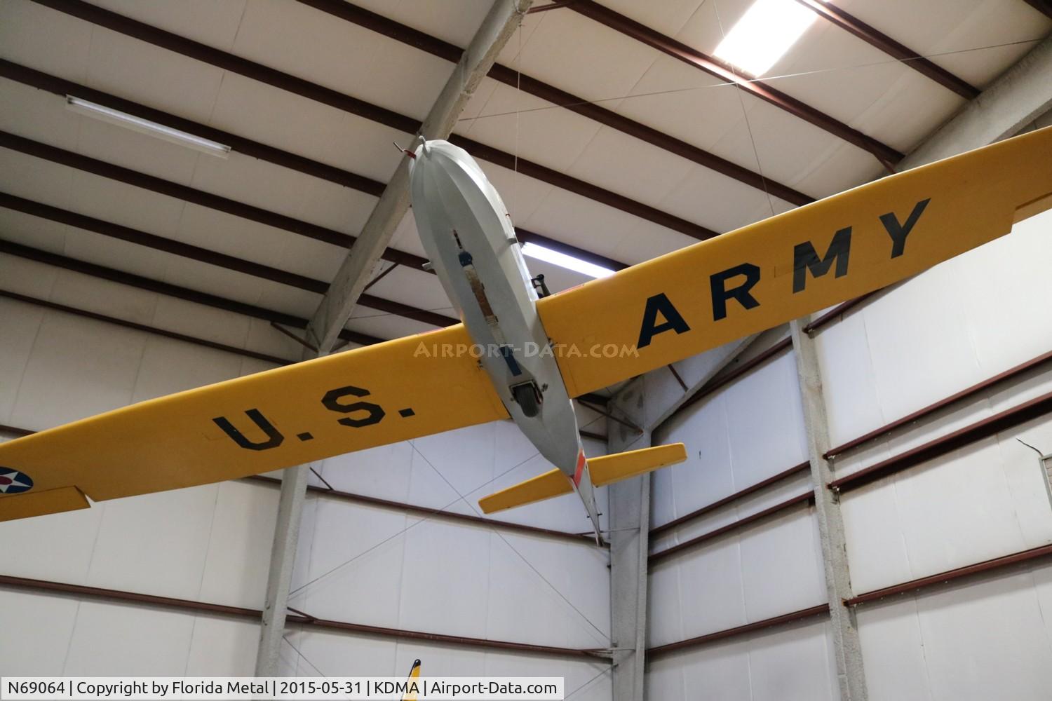 N69064, Schweizer TG-3A C/N 15, Pima Museum 2015 TG-3A