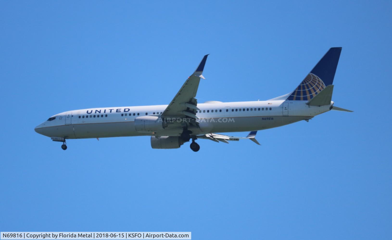 N69816, 2014 Boeing 737-924/ER C/N 42176, SFO spotting 2018