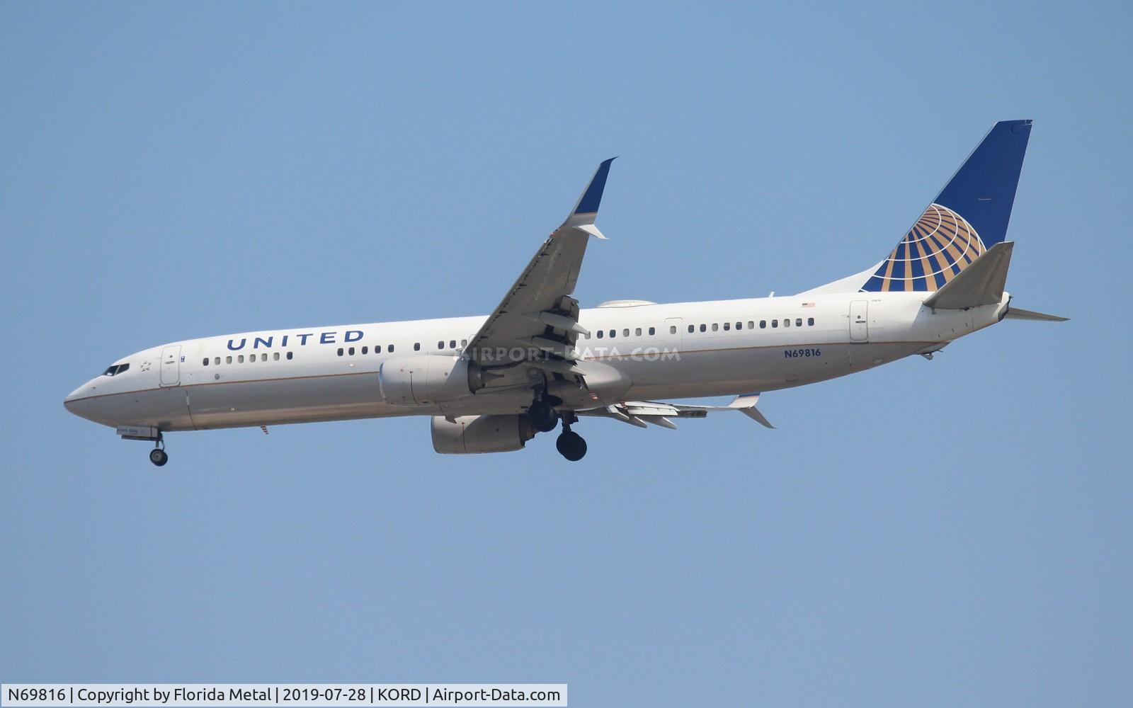 N69816, 2014 Boeing 737-924/ER C/N 42176, ORD spotting 2019