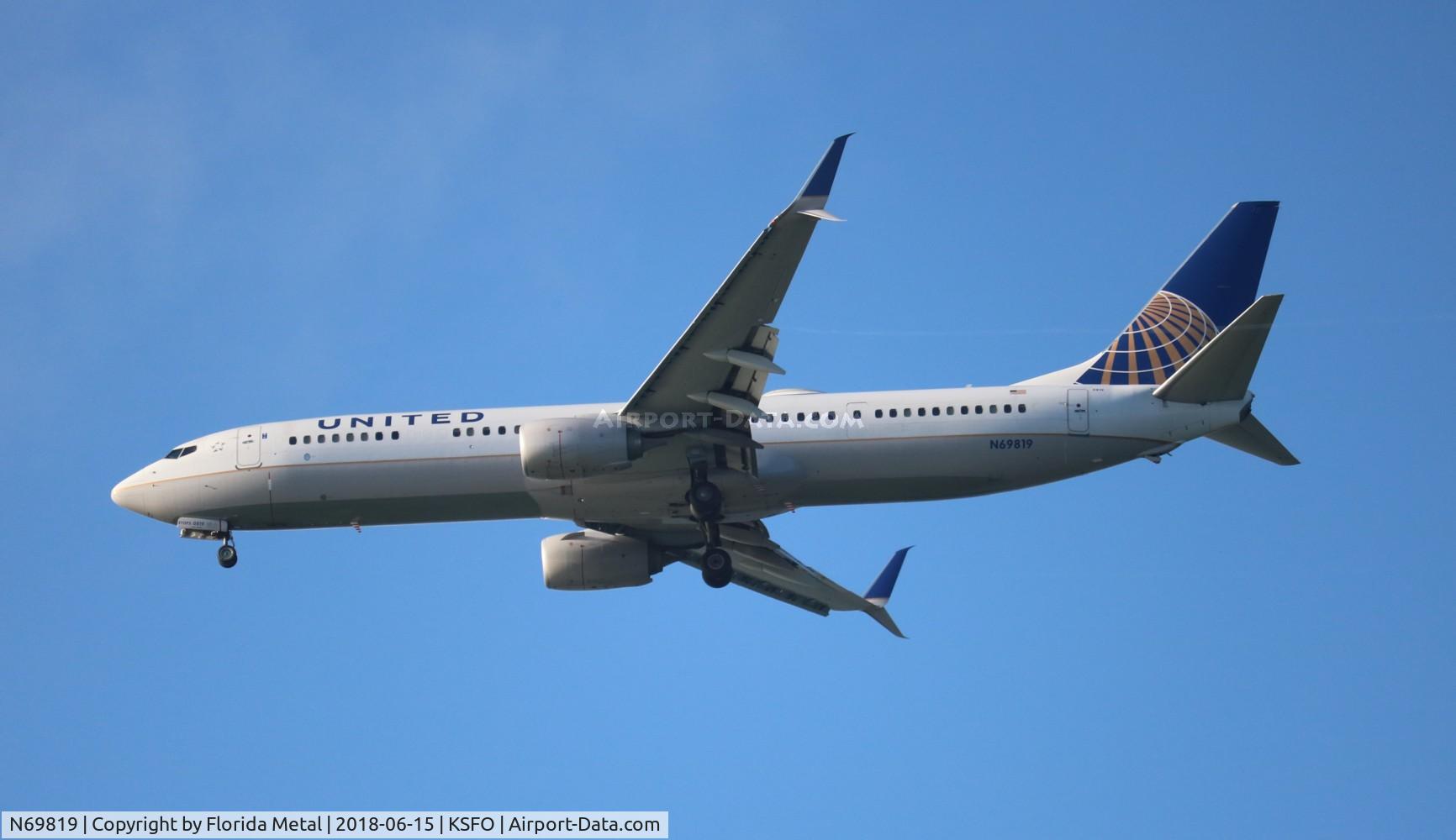 N69819, 2014 Boeing 737-924/ER C/N 43533, SFO spotting 2018