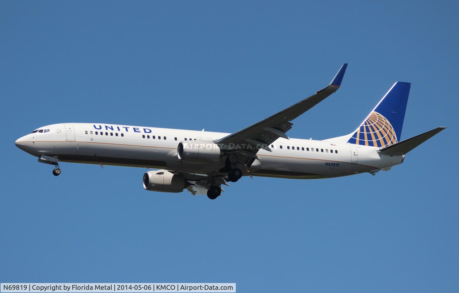 N69819, 2014 Boeing 737-924/ER C/N 43533, MCO Spotting 2014