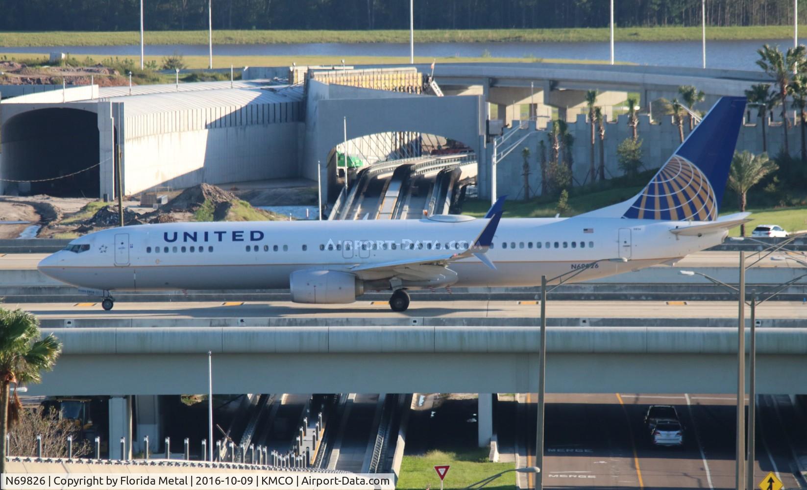 N69826, 2014 Boeing 737-924/ER C/N 42180, MCO spotting 2016